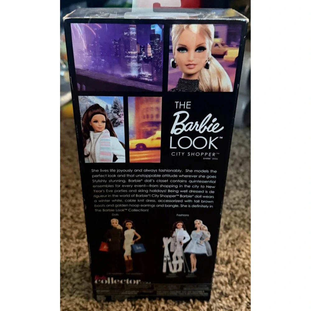 Mattel-Barbie the Look Collection City Shopper Black Label Doll (NWT)